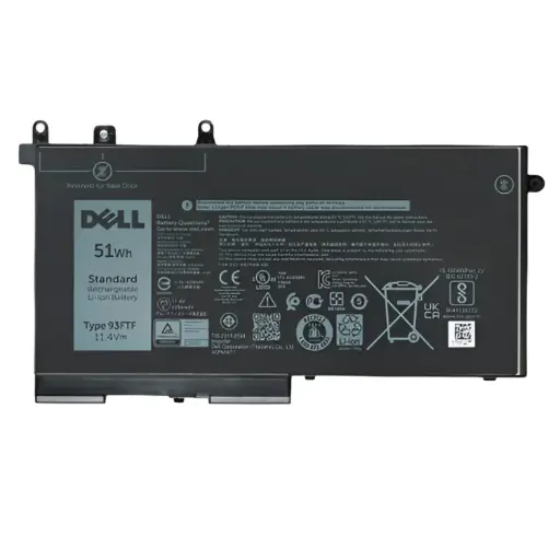 [93FTF] Laptop Battery DELL Latitude 5480 51 W - 93FTF - Original