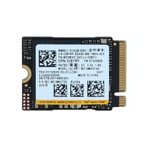 [HD DELL MZ9MX512HCLV] Hard Drive DELL MZ9MX512A-512GB NVMe PCIE M.2 2230 SSD